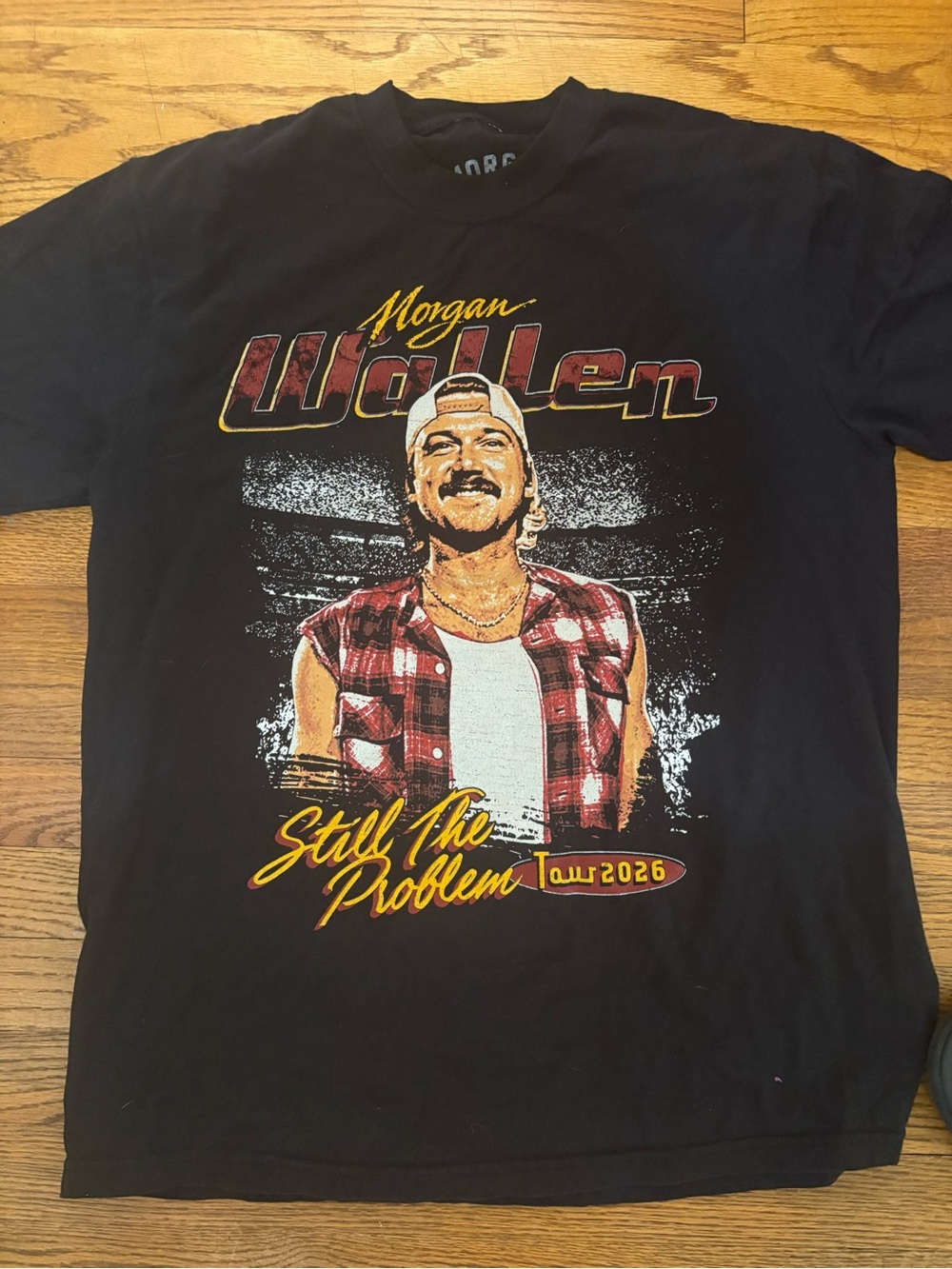 Morgan Wallen Still The Problem Tour 2026 Black Graphic Tee